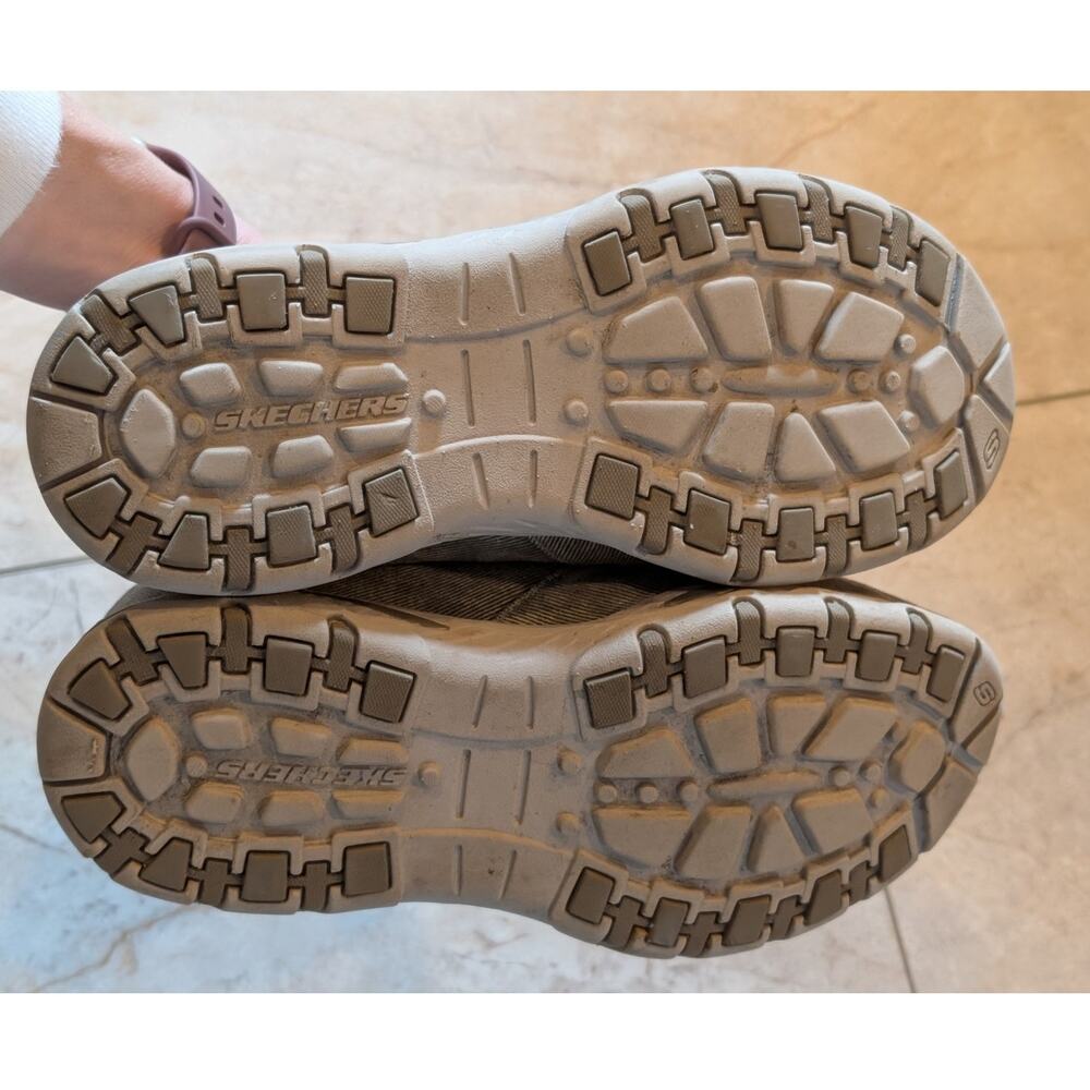 SKECHERS Relaxed Fit: Creston Moseco Men's Size 8.5 Taupe - Picture 3 of 5